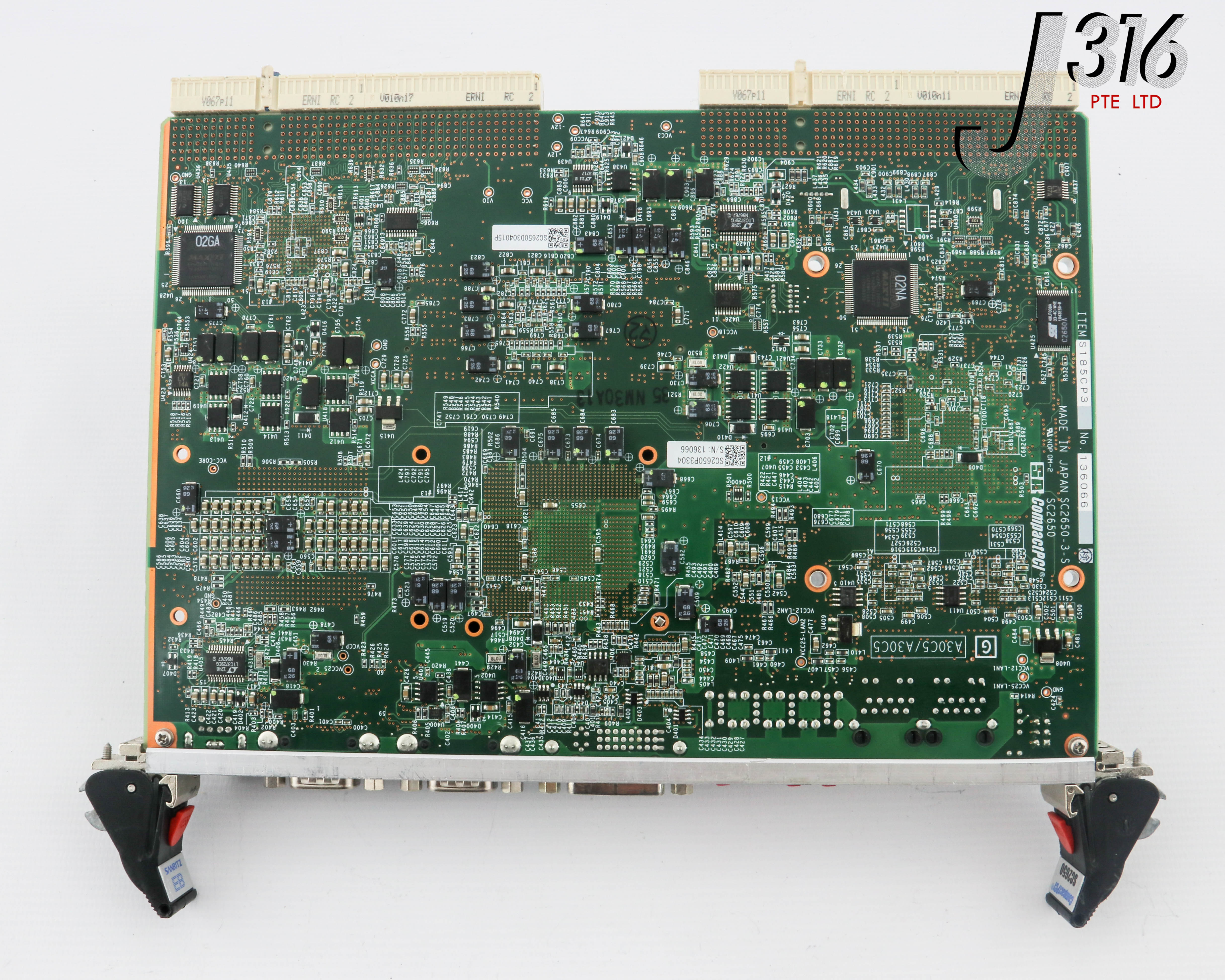 26589 SANRITZ AUTOMATION PCB, TEL SC2650 COMPACTPCI, SE2000T